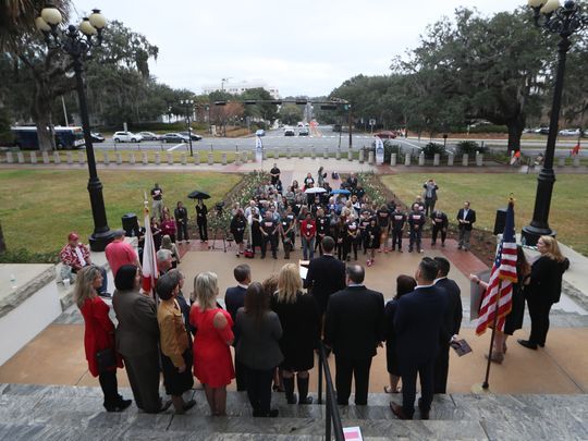 Trafficking awareness march to capital
